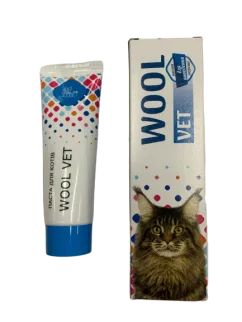Паста ВулВет для кошек для вывода шерсти 50 г (АА0015891)