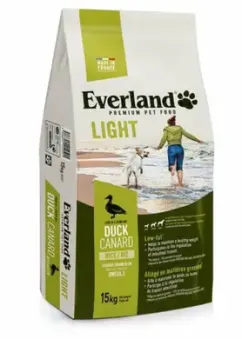 Корм Everland для собак стерилізованих та схильних до ожиріння з качкою 15 кг (27981)