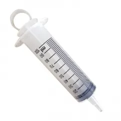 Шприц 3-х компонентный одноразовый стерильный Гемопласт 100 мл Catheter Tip без иглы (4820187910178)
