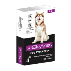 Краплі SkyVet Дог Протектор протипаразитарні для собак 30-40 кг, 6 мл № 3 (АА0018313)