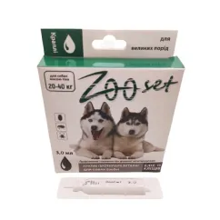 Капли ZOOset противопаразитарные для собак от 20 до 40 кг 3 мл №4 (АА0018332)