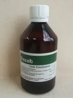 Камфорное масло 10% Basalt 100 мл (18739)