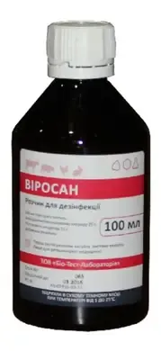 Дезинфицирующее средство BioTestLab Виросан 100 мл (4820190480378)