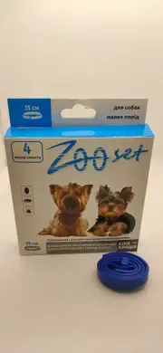 Ошейник ZOOset противопаразитарный для собак мелких пород 35 см (26257)