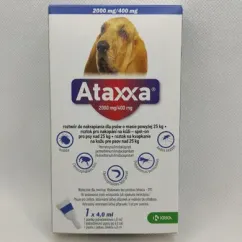 Капли KRKA Атакса для собак от 25 до 40 кг, 4 мл №1 (5909991257262)