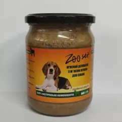 Консерви ZOOset для собак з м'ясом ягняти 500 г (4820185491013)