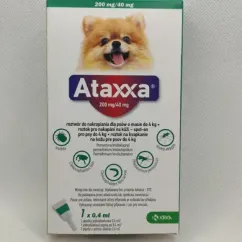 Краплі KRKA Атакса для собак до 4 кг, 0.4 мл №1 (5909991257149)