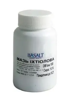 Мазь Іхтіолова 10% Basalt 100 г (18622)