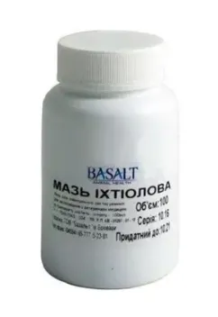 Мазь Ихтиолова 10% Basalt 100 г (18622)