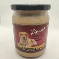 Консерви ZOOset для собак з м'ясом курки та морквою 500 г (4820185491008)