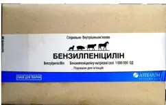 Бензилпенициллин 1 000 000 ЕД порошок др. №40 (18034)