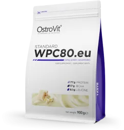 Протеїн OstroVit Standard WPC80.eu 900 г Білий шоколад (5902232612370)