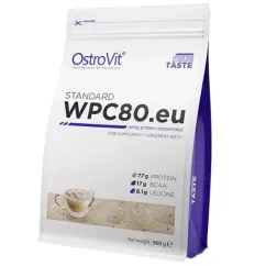 Протеин OstroVit Standard WPC80.eu 900 г Капучино (5903246222760) - фото №3
