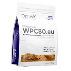 Протеин OstroVit Standart WPC80.eu 900 г Арахисовая паста (5902232612462)