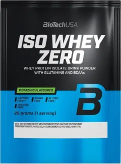 Протеин Biotech Iso Whey Zero Lact Free 25 г Pistachio (5999076223954)