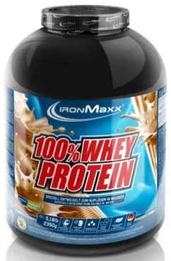 Протеин IronMaxx 100% Whey Protein 2350 г - Фундук (4260426831572)