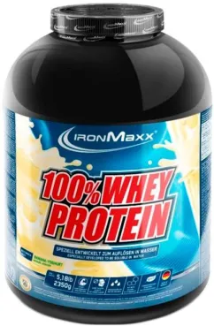 Протеин IronMaxx 100% Whey Protein 2350 г - Банановый йогурт (4260426831169)