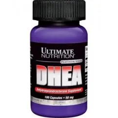 Стимулятор тестостерону Ultimate Nutrition DHEA 50 mg 100 капсул (99071000316)