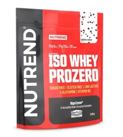 Протеїн Nutrend Iso Whey ProZero 500 г Шоколадний брауні (8594014868524)