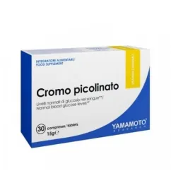 Минералы Yamamoto Nutrition Yamamoto Cromo picolinato 30tab (4926266003066)