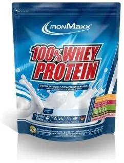 Протеин IronMaxx 100% Whey Protein 2350 г Яблоко-корица (4260196292610)