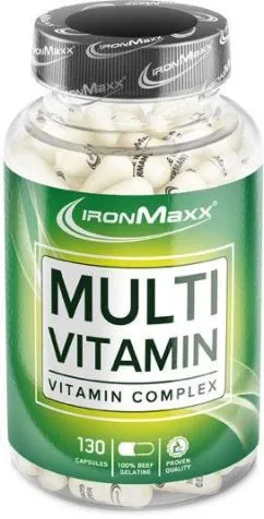 Вітаміни IronMaxx Multivitamin 130 капс (банка) (4260196291873)