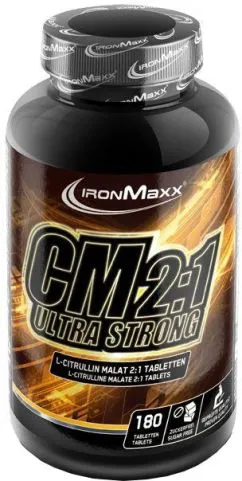 Амінокислота IronMaxx Citrullin Malat 180 таблеток (4260426836706)