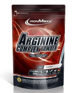 Аргінін IronMaxx Arginine Complex Powder 450 г Вишня (4260426835617)