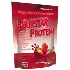 Протеїн Scitec Nutrition Fourstar Protein T500 г Strawberry cream (728633107957)