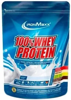 Протеїн IronMaxx 100% Whey Protein 500 г Ванільно-шоколадний поцілунок (4260648131658)