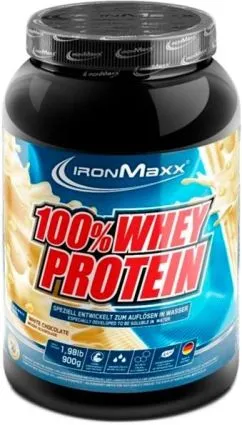Протеїн IronMaxx 100% Whey Protein 900 г Ванільний шоколад (4260426836041)