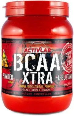 Амінокислота Activlab BCAA XTRA + L-GLUTAMINE 500 г Orange