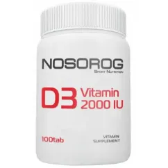 Вітаміни Nosorog Vitamin D3 2000 ME 100 таб (2000000004372)