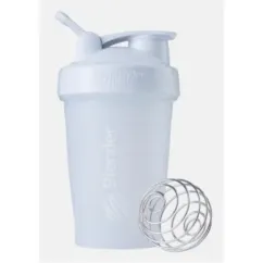 Шейкер Blender Bottle Classic з кулькою 590 мл White (847280040346)