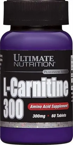 Жироспалювач Ultimate Nutrition L-Carnitine 300мг - 60 таб (99071006004)