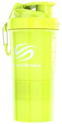 Шейкер Smart Shaker Slim 500 мл neon yellow (7350057182949)