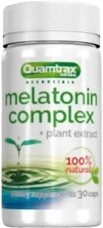 Натуральная добавка Quamtrax Melatonin 30 капс (8436046973152)