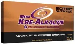 Креатин Scitec Nutrition Mega kre-alkalyn 80 капсул (728633105007)
