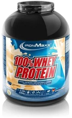 Протеїн IronMaxx 100% Whey Protein 2350 г Французька ваніль (4260426831343)