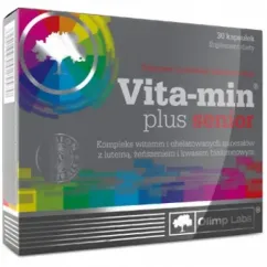 Витаминно-минеральный комплекс Olimp Vita-Min Plus Senior 30 капс (5901330034725)