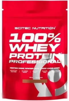 Протеїн Scitec Nutrition 100% Whey Protein Prof 500 г Strawberry (5999100005556)