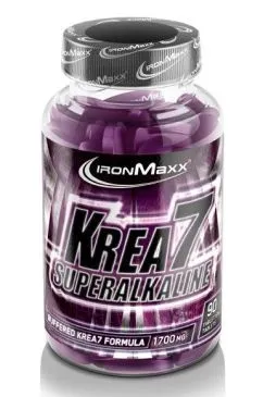 Креатин IronMaxx Krea7 Superalkaline 180 таб (4260196293112)