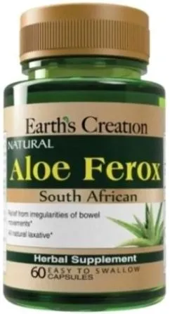 Натуральная добавка Earth's Creation Aloe Ferox 60 капс (608786009592)