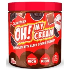 Заменитель питания Quamtrax Oh My Cream 250 гр choco black cookie crunchy (8436574337129)