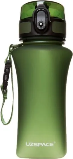 Пляшка для води UZspace Wasser Green (350 мл) Зелена