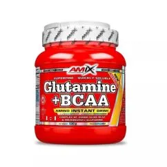 Амінокислота Amix L-Glutamine + BCAA 530 г Свіжий соковитий апельсин (8594060004150)