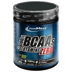 Амінокислота IronMaxx 100% BCAAs + Glutamine Zero 500 г Манго (4260648130378)