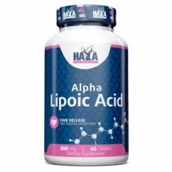 Амінокислота Haya Labs Alpha Lipoic Acid (Time Release) 600 мг 60 таблеток (858047007069)