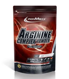 Аргінін IronMaxx Arginine Complex Powder 450 г Ківі (4260426835594)