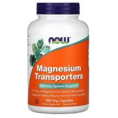 Мінерали Now Foods Magnesium Transporters 180 веган капс (733739013057)